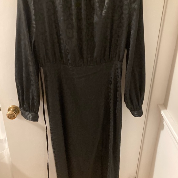 New nasty gal animal print high neck midi dress size 6 - Picture 5 of 7